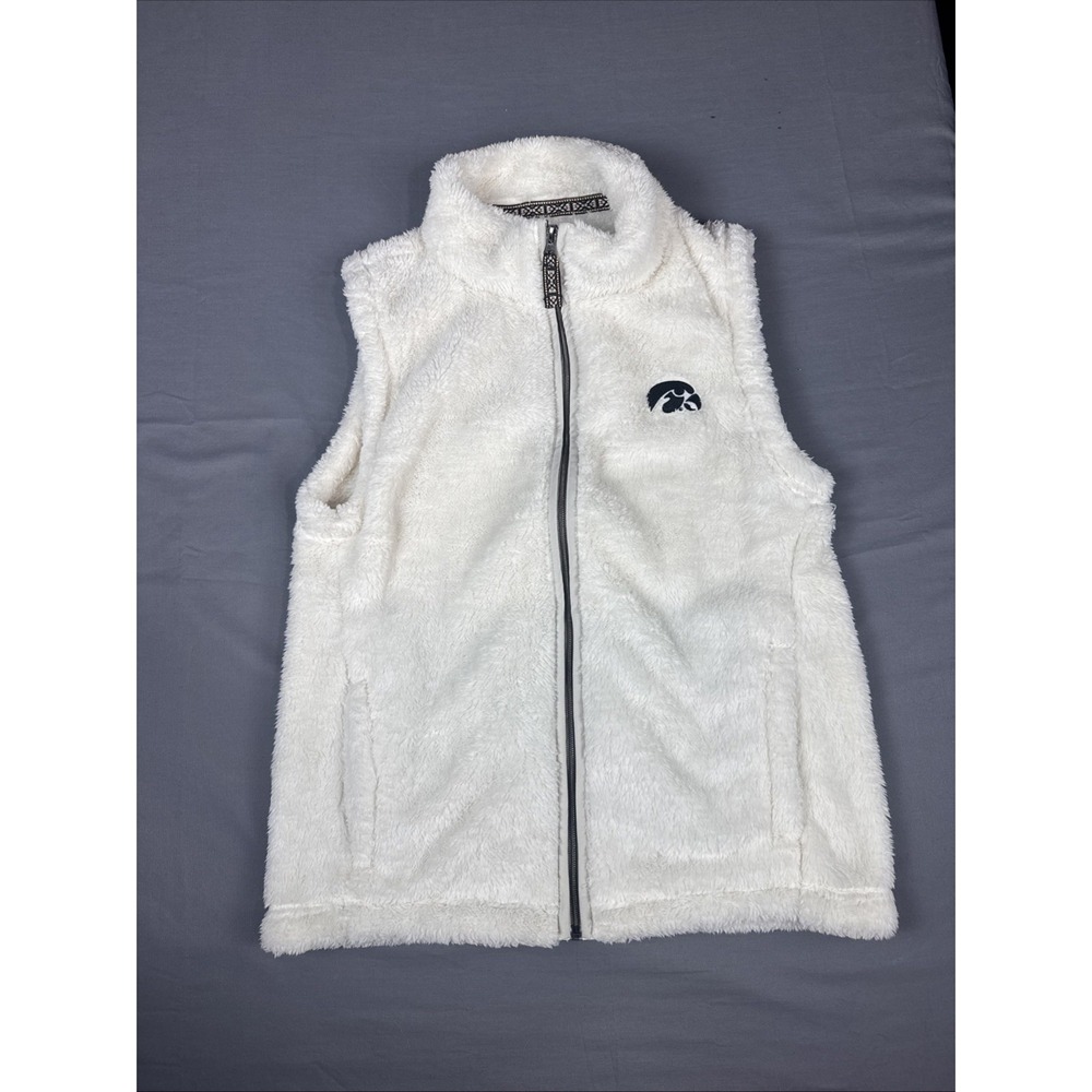 Summit Sportswear Iowa Hawkeyes Womens Vest Size M Full Zip  College football